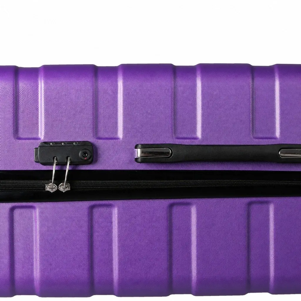 24 Inch Hard Shell Suitcase Luggage Case Spinner Wheels Carry Handle Travel Bag