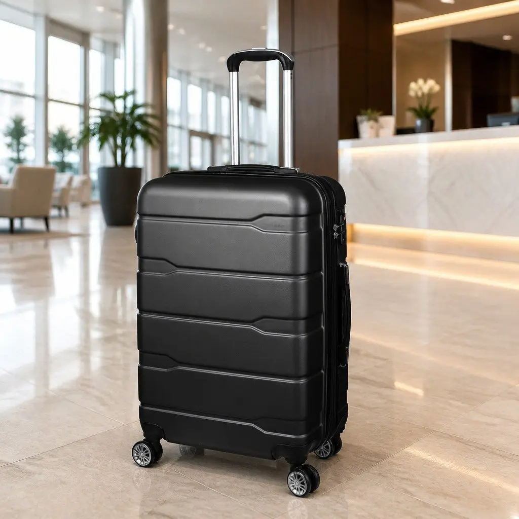 Expandable Hard Shell Roller Suitcase for Travel 24 Inch