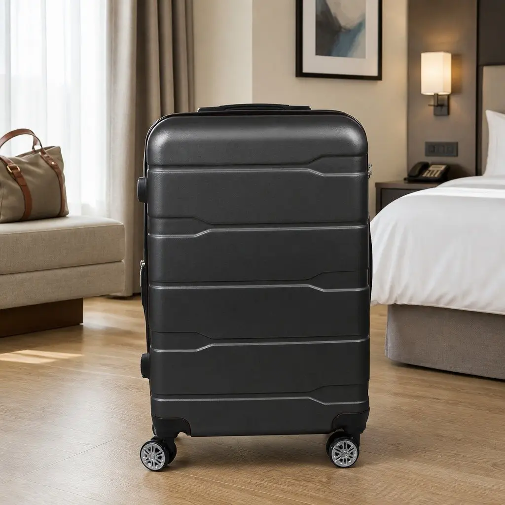 Expandable Hard Shell Roller Suitcase for Travel 24 Inch