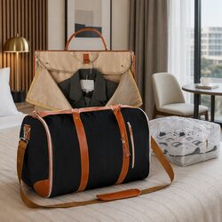 55L Black Carry On Garment Bag - Dimensions and Specs