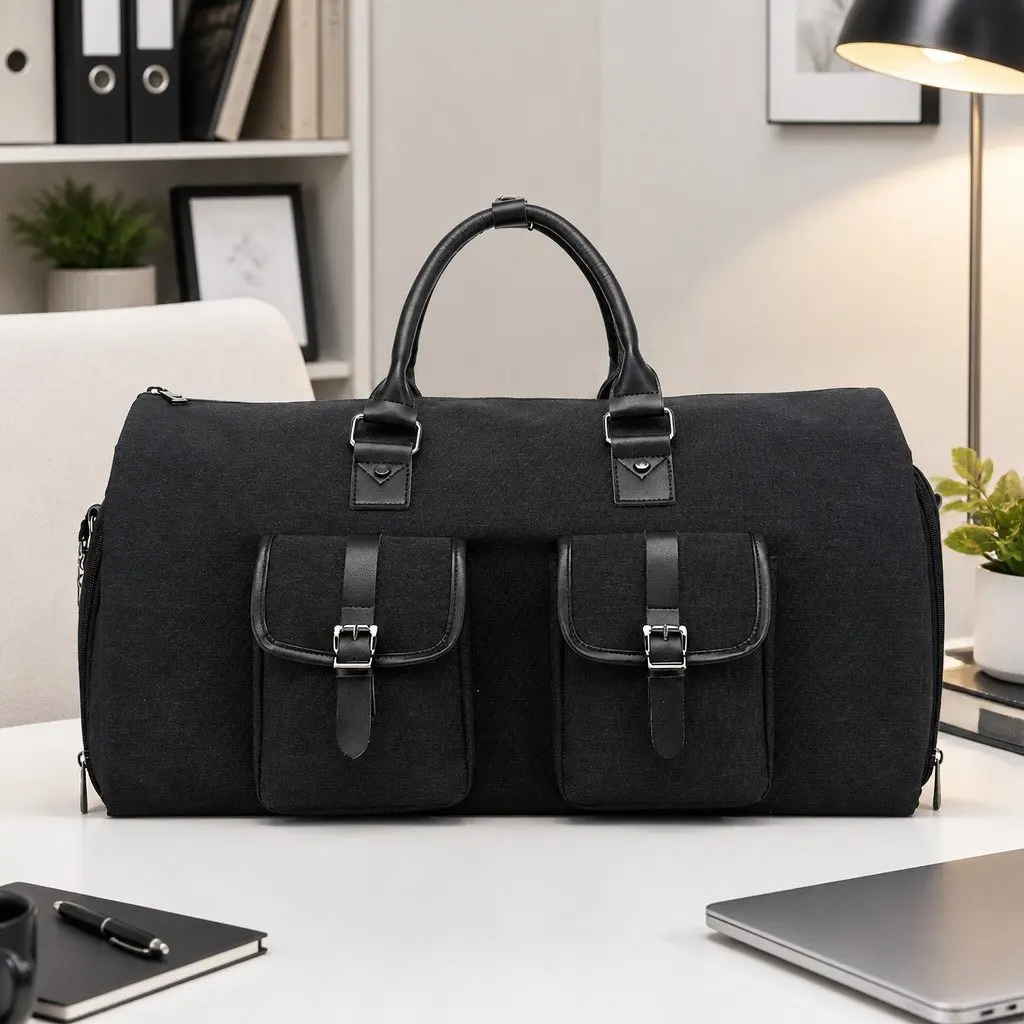 Carry On Garment Bag 2 In 1 Suit Travel Bag Shoe Compartment Trolley Sleeve
