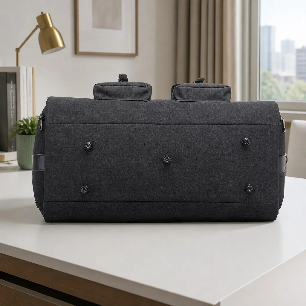Carry On Garment Bag 2 In 1 Suit Travel Bag Shoe Compartment Trolley Sleeve
