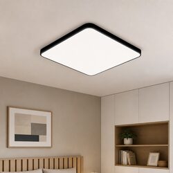 LED Ceiling Down Light 18W 30cm Square Ultra-Thin 5CM Panel Flush Mount Bedroom
