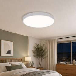 LED Ceiling Down Light 30W Ultra-Thin 5CM Cold White Panel Bedroom Kitchen