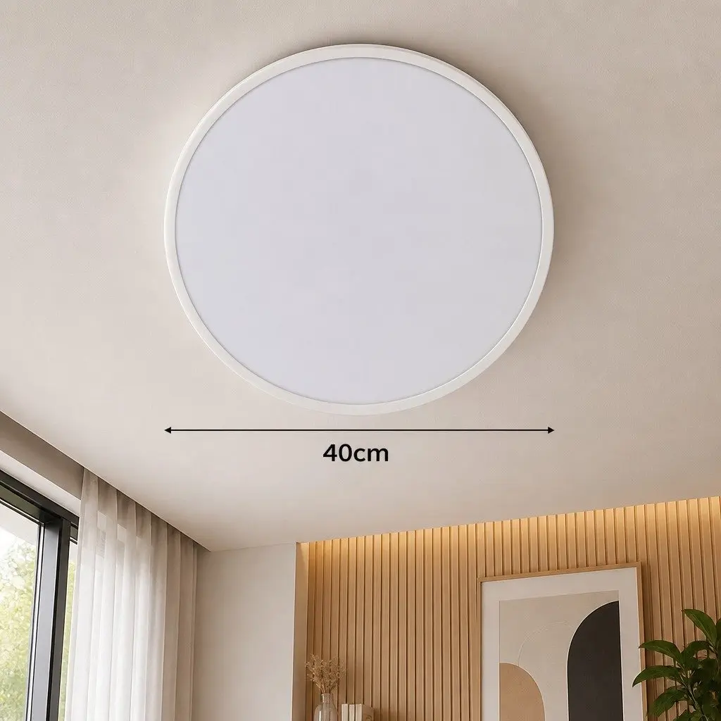 LED Ceiling Down Light 30W Ultra-Thin 5CM Cold White Panel Bedroom Kitchen