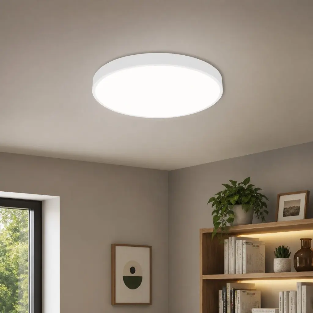 LED Ceiling Light Panel 36W Ultra-Thin Flush Mount Down Lighting Bedroom Kitchen 50cm x 5cm