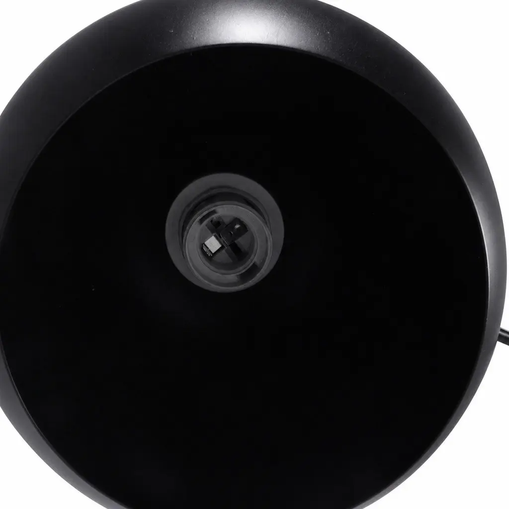LED Floor Lamp Reading Light Adjustable Arm Marble Base Black 150cm to 180cm