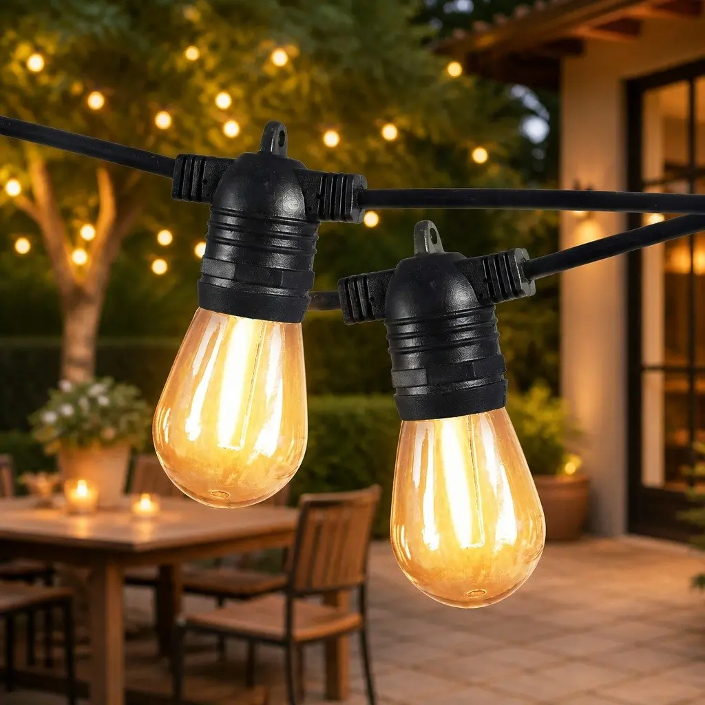 10M Festoon String Lights with 10 LEDs