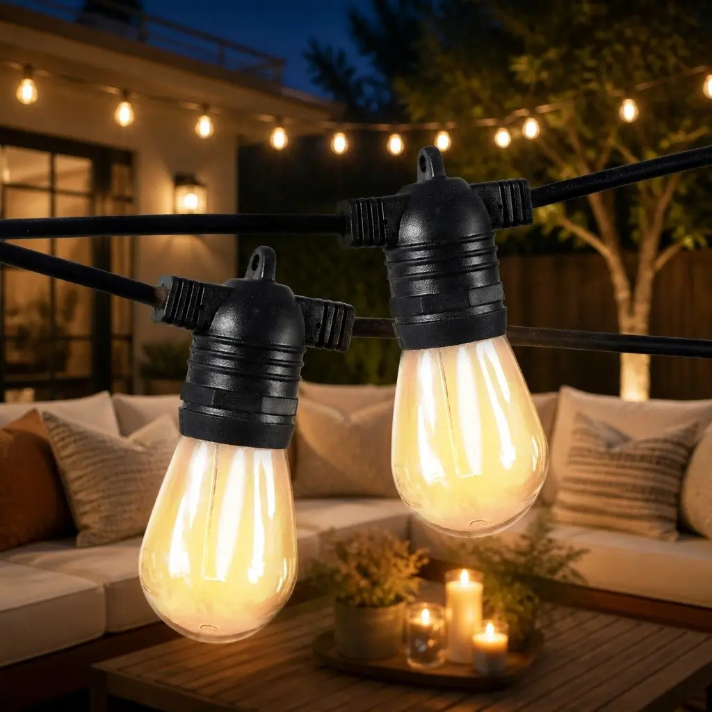 10M Festoon String Lights with 10 LEDs