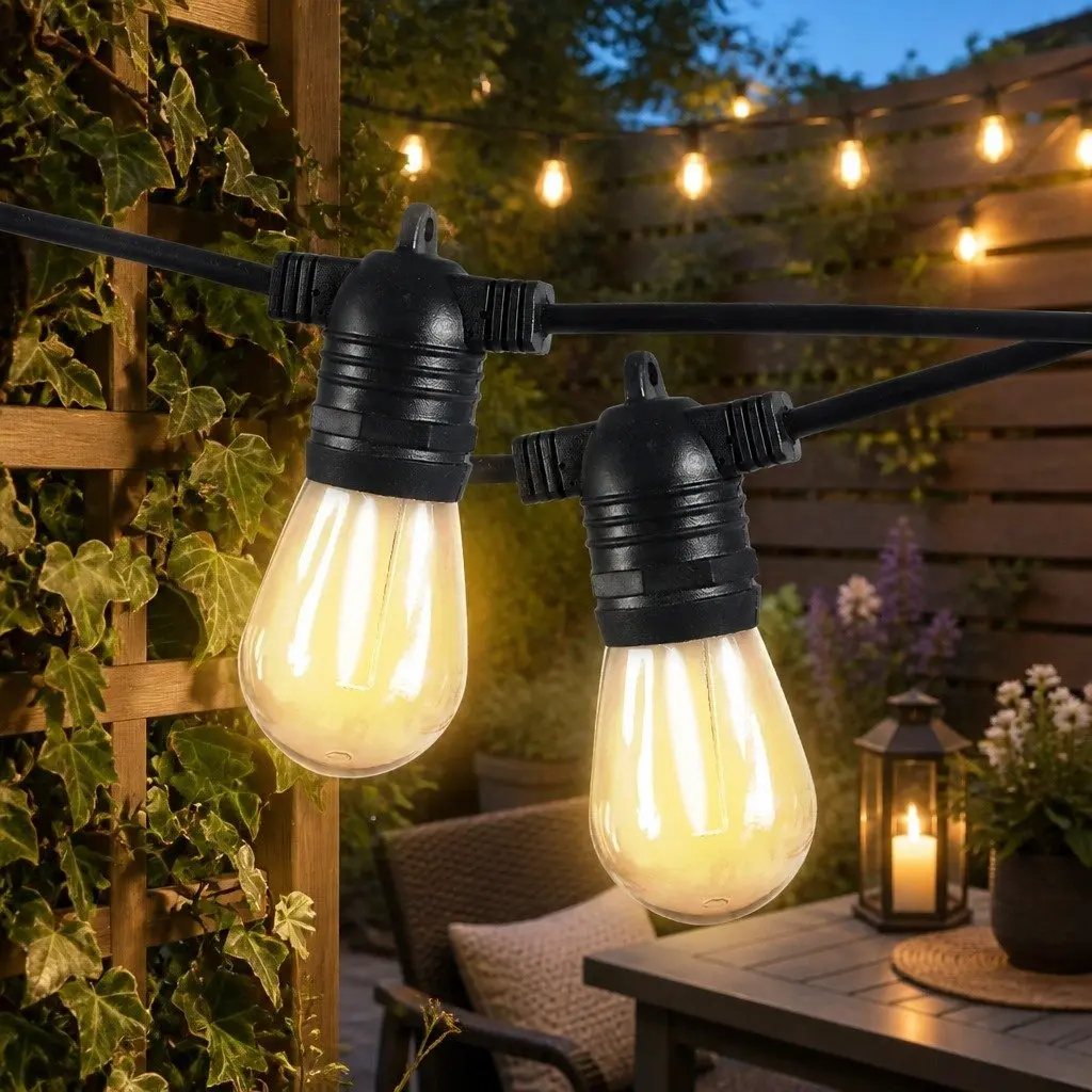 10M Festoon String Lights with 10 LEDs