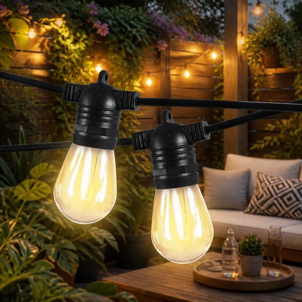 10M Festoon String Lights with 10 LEDs