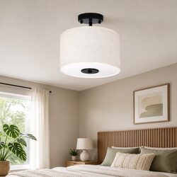 28cm Modern Ceiling Pendant Light E27 Drum Shade