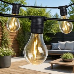 Specifications of 41m Festoon String Lights with 40 Bulbs