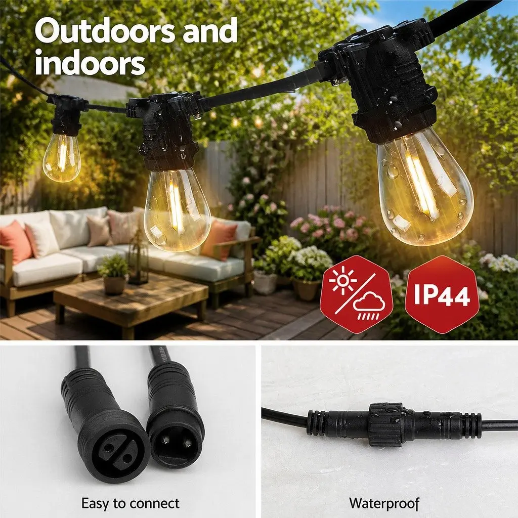 95m LED Festoon String Lights