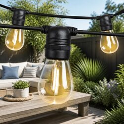 Specifications of 23m Festoon String Lights LED Warm White