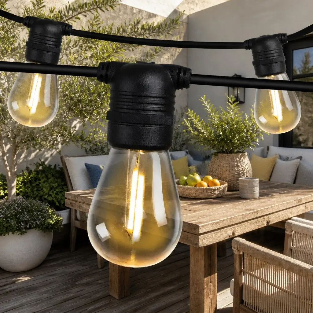 59m LED Festoon String Lights