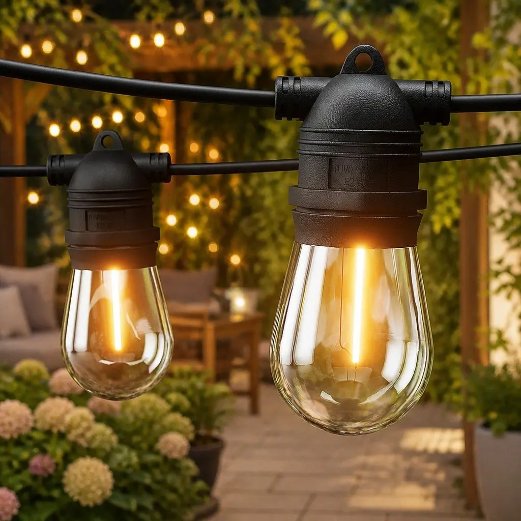 73m Festoon String Lights with 80 Bulbs