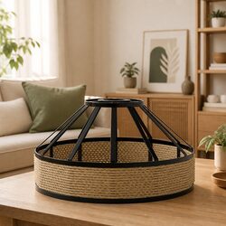 Ceiling Light Shade Dimensions: 30cm x 30cm x 14cm