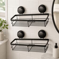 2 Pack Corner Shower Caddy Organizer - Specs Inside
