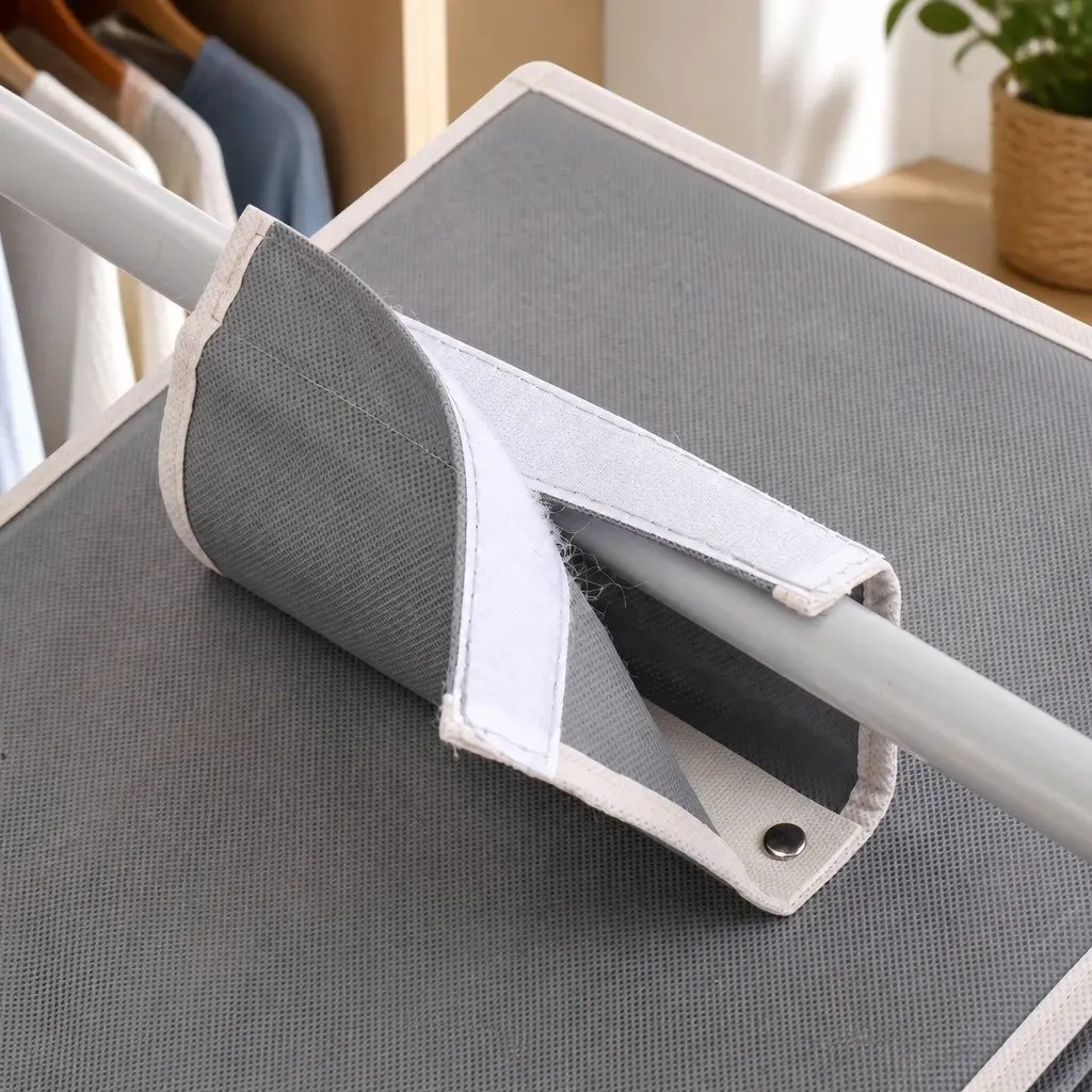 5 Tier Hanging Closet Organizer Shelf Storage for Clothes Accessories Foldable