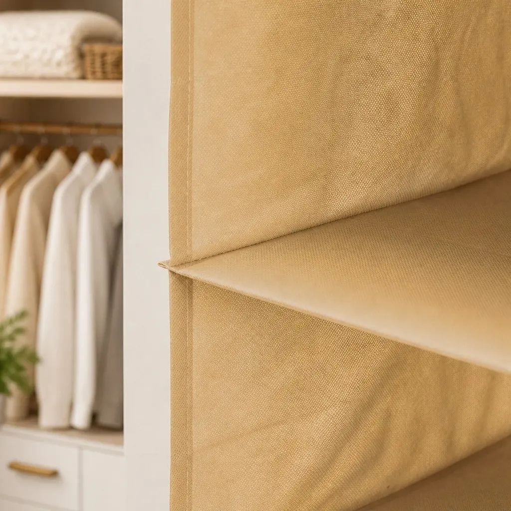 5 Tier Hanging Closet Organizer for Clothes Space Saving