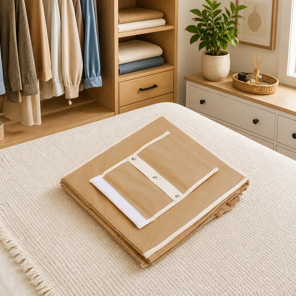 5 Tier Hanging Closet Organizer for Clothes Space Saving