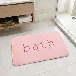 Bath Rug Mat Memory Foam Bathroom Non-Slip Soft Cushioned Absorbent 60x40cm