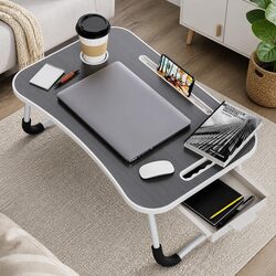 MDF Laptop Bed Desk - Foldable and Portable