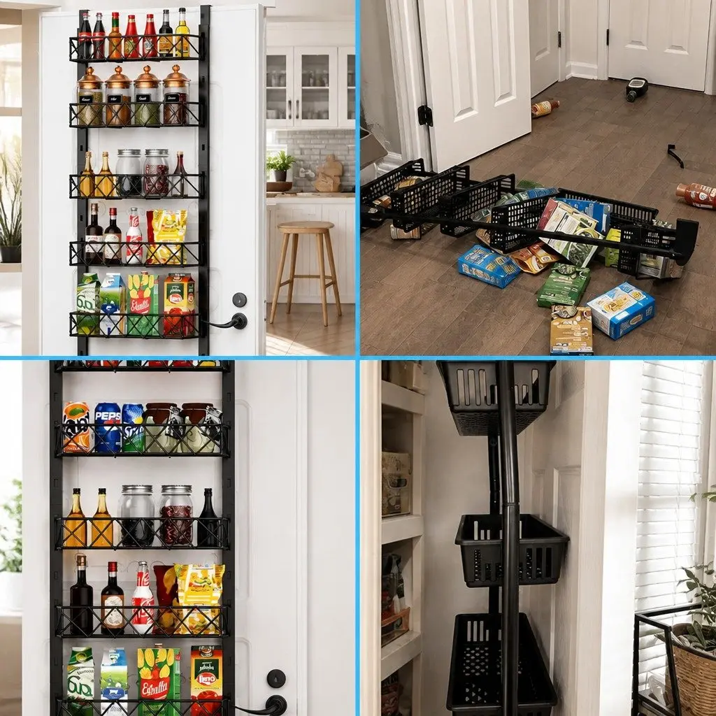 6 Tier Over Door Pantry Organiser
