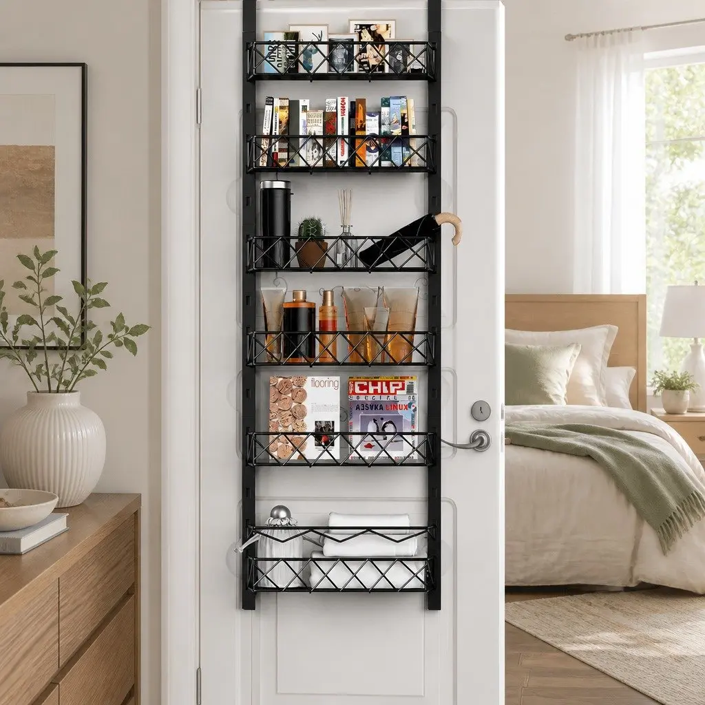 6 Tier Over Door Pantry Organiser