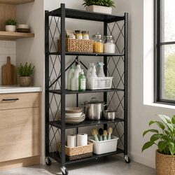 5-Tier Foldable Shelf Specifications and Features