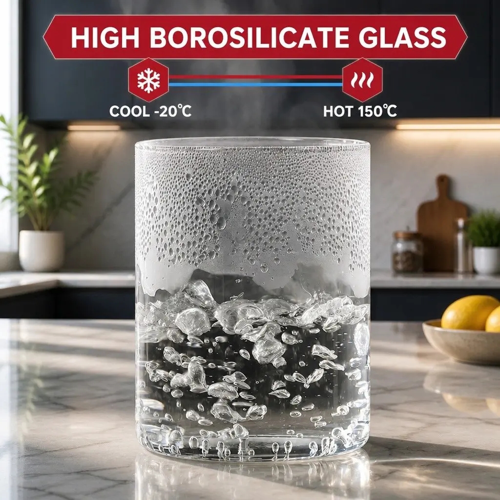 Glass Storage Jars 6 Pack Bamboo Lids Kitchen Pantry Airtight Containers