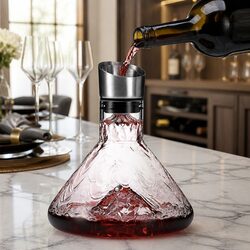 Wine Decanter Dimensions: 22cm Height, 18cm Width