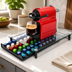 60-Capacity Coffee Pod Holder: Dimensions & Specs