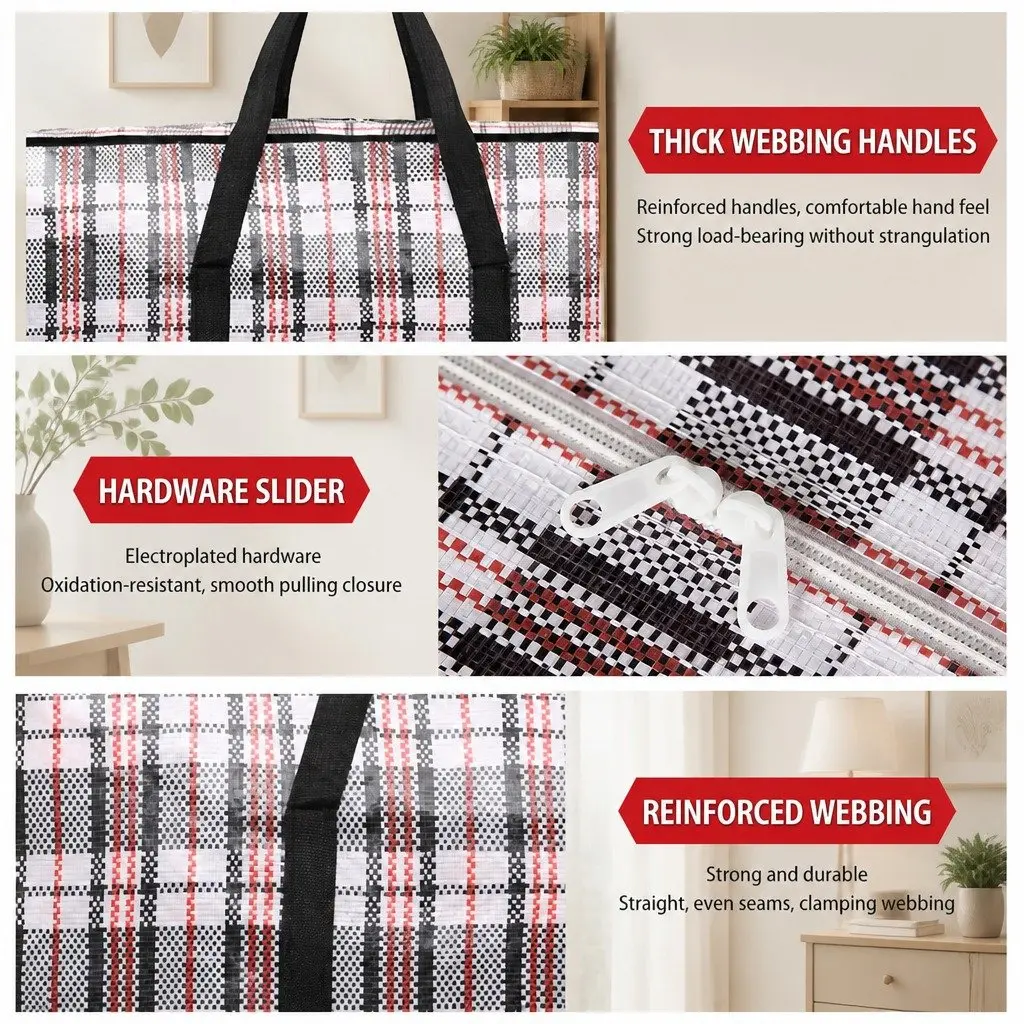 Storage Bags for Clothes Bedding Organizer 6 Pack Large Size