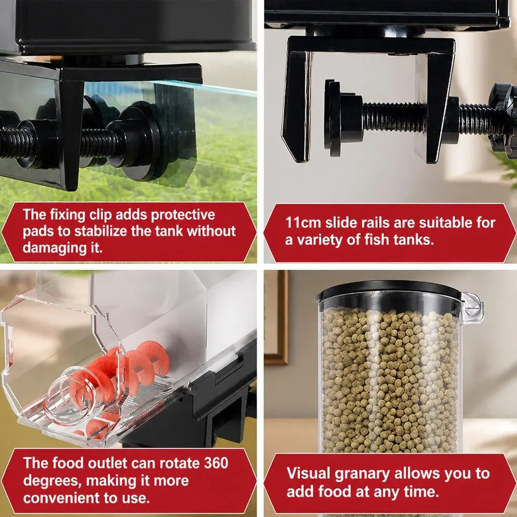 Automatic Fish Feeder for Aquariums