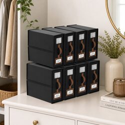 8 Bed Sheet Storage Boxes - Dimensions 1.2 x 38 x 12 cm