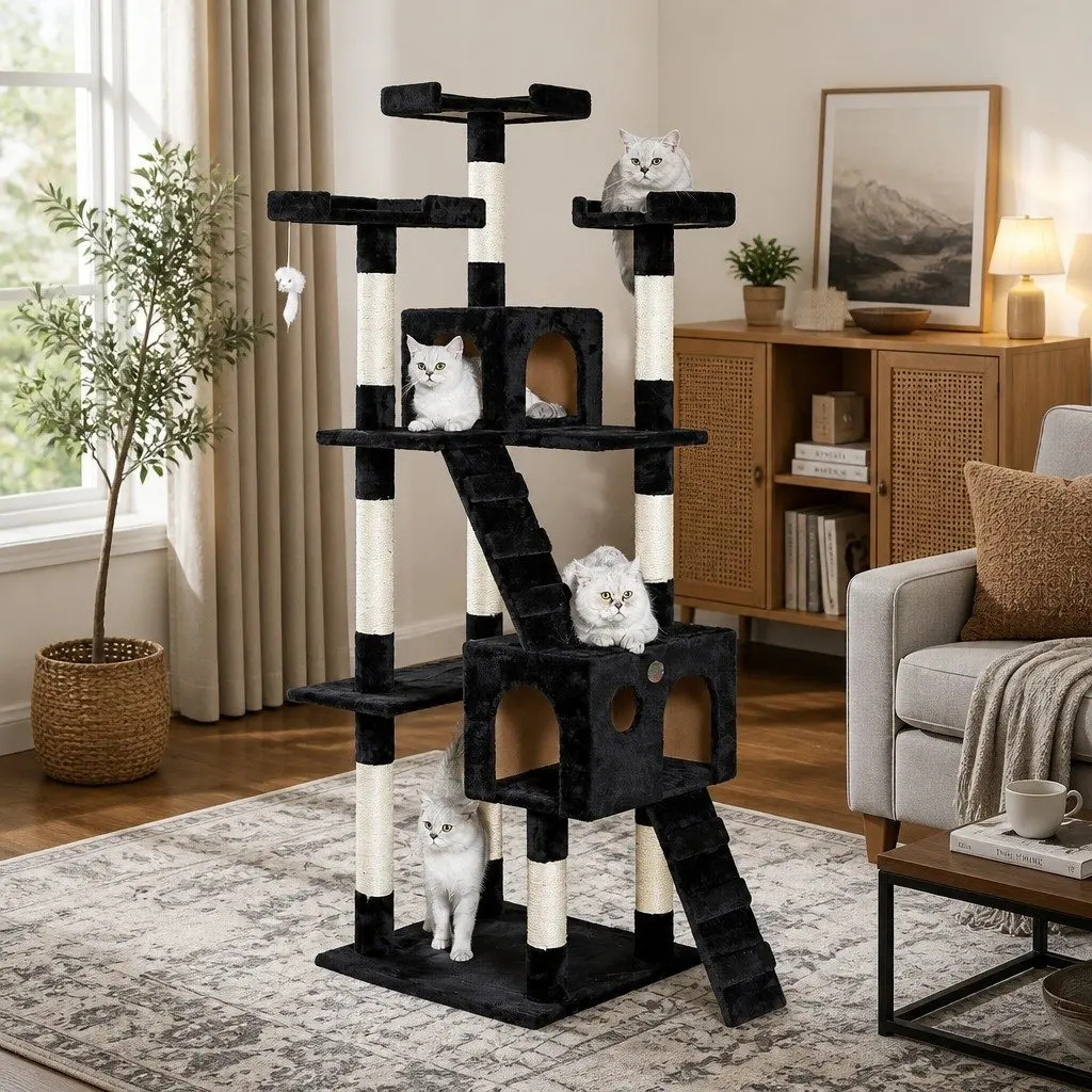 180cm Multi-Level Cat Tree Tower