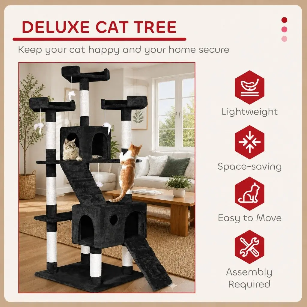 180cm Multi-Level Cat Tree Tower