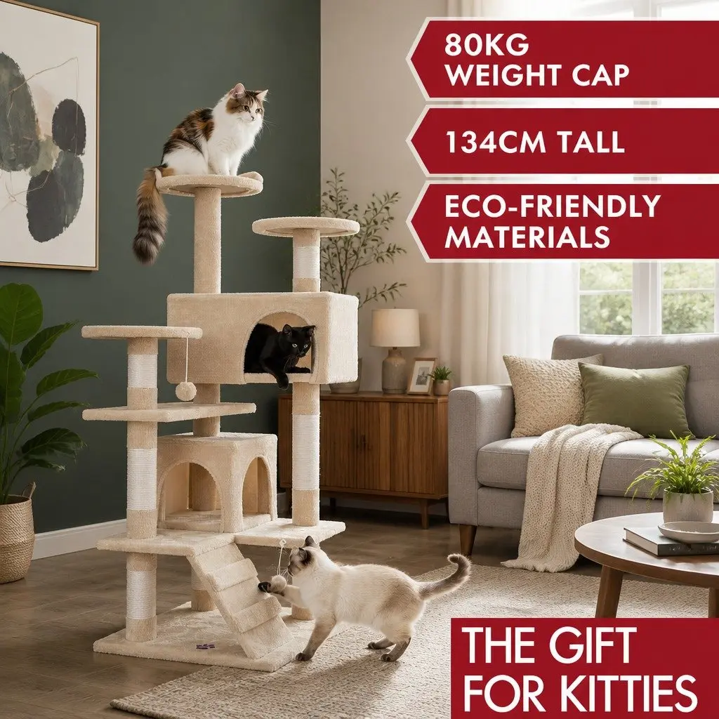 180cm Indoor Cat Tree Tower