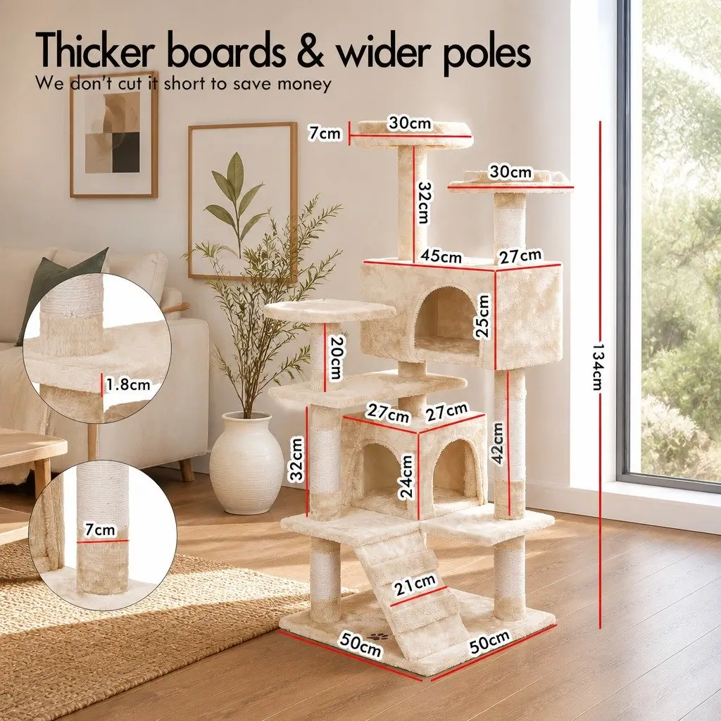 180cm Indoor Cat Tree Tower