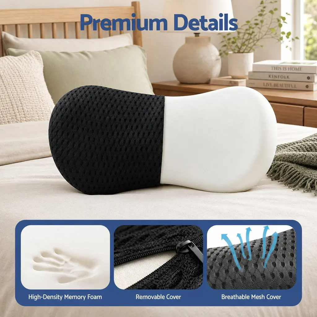 Ergonomic Lumbar Support Pillow
