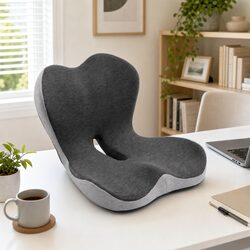 Ergonomic Seat Cushion Specifications - L-Shape with Lumbar Support