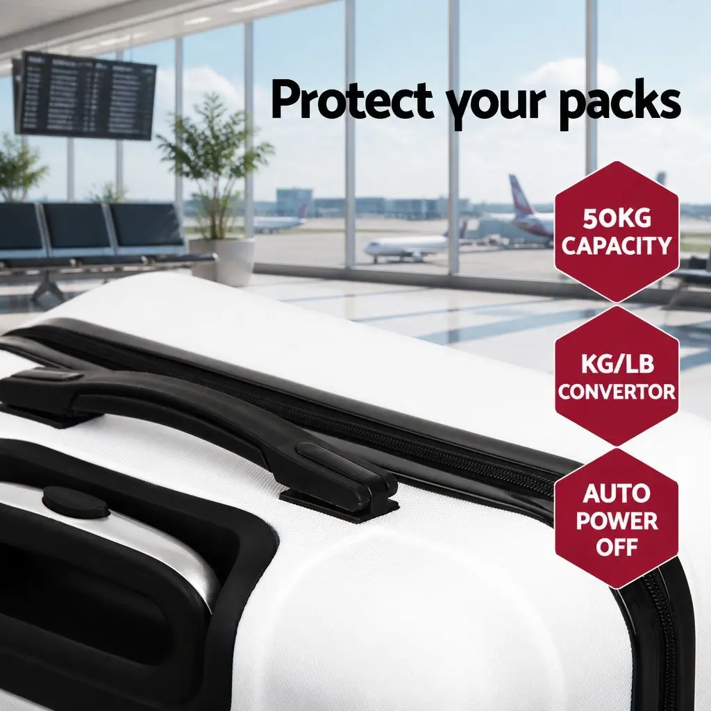 20-28 Inch Hard Shell Luggage Set with TSA Locks