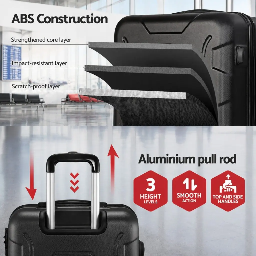 28 Inch Hard Shell Travel Suitcase