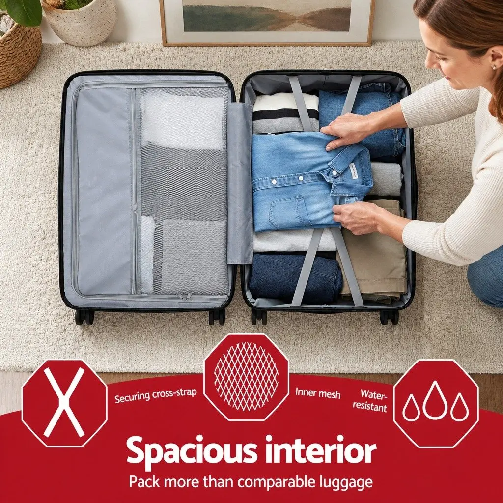 28 Inch Hard Shell Suitcase