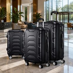 3-Piece Hard Shell Luggage Set: Specs and Features