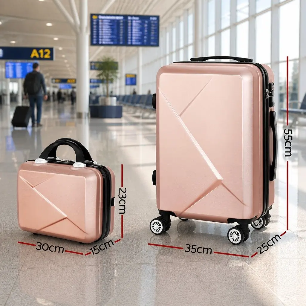 2-Piece Hard Shell Luggage Set