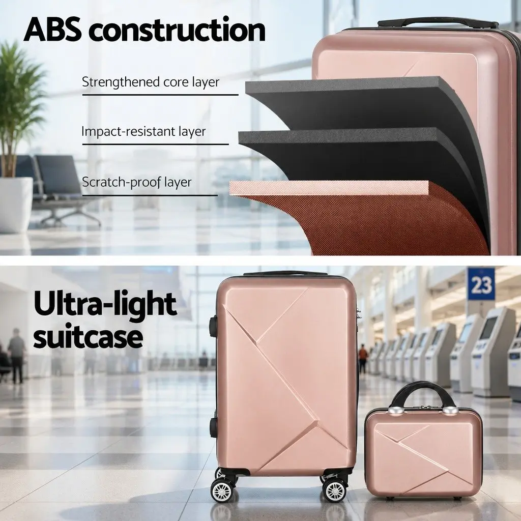 2-Piece Hard Shell Luggage Set