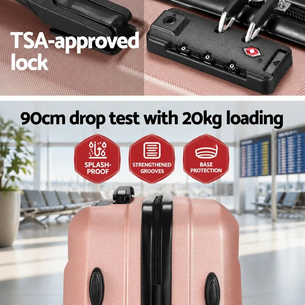2-Piece Hard Shell Luggage Set